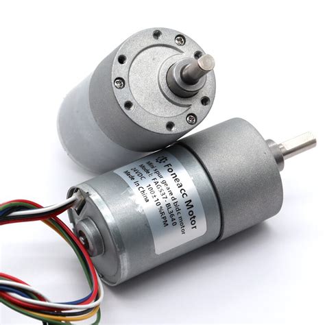 37gb Bl3640 Diameter 37mm Mini Spur Geared Bldc Motor With Driver