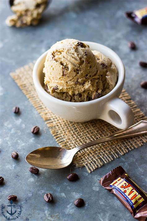 Coffee Toffee Ice Cream The Beach House Kitchen