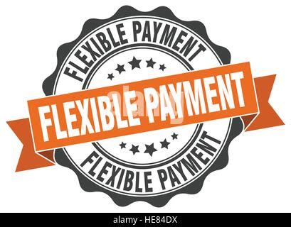 Flexible Payment Stamp Sign Seal Stock Vector Image Art Alamy