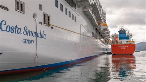 Costa Smeralda Completes First LNG Bunkering Operation In Italy