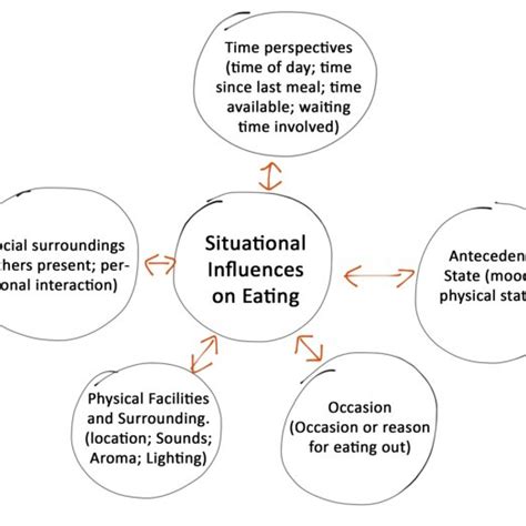 A Schematic Representation Of The Factors Influencing Food Choice