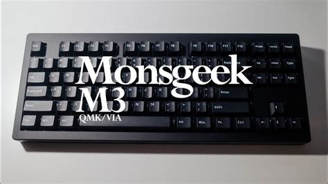 A 110 TKL Keyboard With INSANE Value Monsgeek M3 Review And Sound