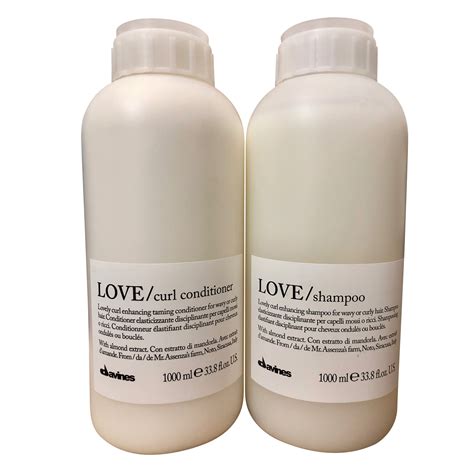 Davines Davines Love Lovely Curl Enhancing Shampoo And Conditioner 338