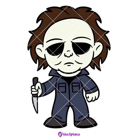 Baby Michael Myers Svg Halloween Svg Cut File Cricut Png Vector