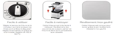 Tefal Fr Friteuse Filtra Pro Inox And Design Minuterie Isol