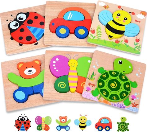 magifire wooden toddler puzzles gifts toys     year  boys
