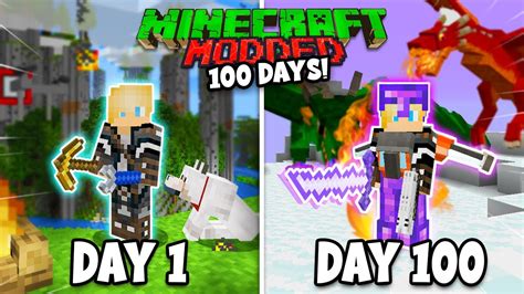 100 Days in Minecraft but there's TONS OF MODS!!! *1.16.4* - Minecraft ...