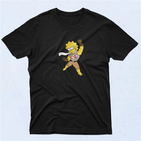 Lisa Simpson Clobber Girl T Shirt - 90sclothes.com