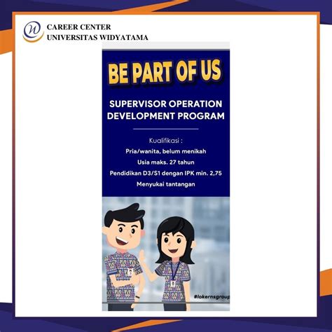 Management Trainee Supervisor Operational Development Program Sodp