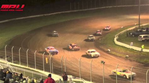 Imca Stock Car A Main At Crawford County Speedway On August 2nd Youtube