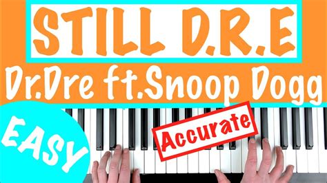 How To Play Still Dre Dr Dre Ft Snoop Dogg Piano Chords Tutorial