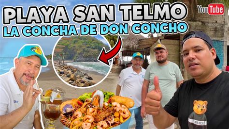 VISITAMOS PLAYA SAN TELMO MICHOACÁN Conocimos La Concha de Don Concho