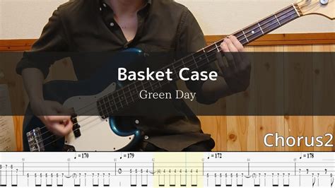 Green Day Basket Case Bass Cover 弾いてみた Tab Youtube