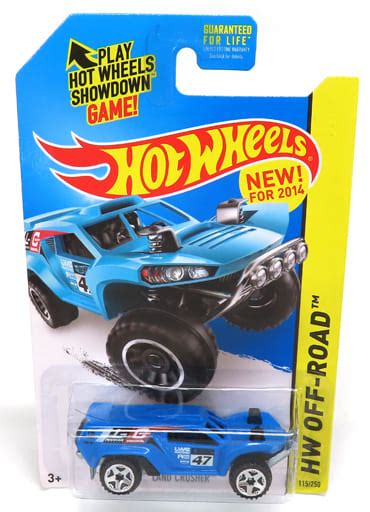LAND CRUSHER Blue Hot Wheels HW OFF ROAD BDC Toy