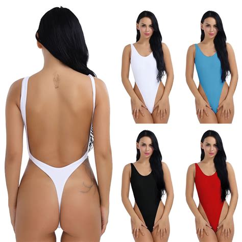 Bikini Swimsuit Women Sexy One Piece Swimsuit Backless Thong Beachwear