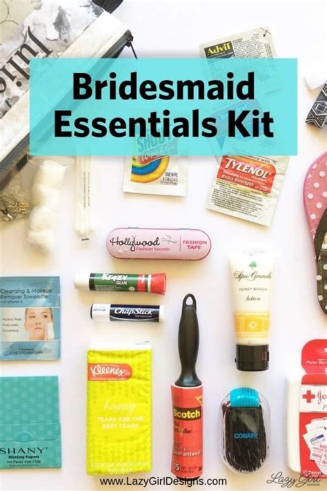 How To Make The Perfect Bridesmaid Survival Kit Bridesmaid Survival Kit Bridesmaids