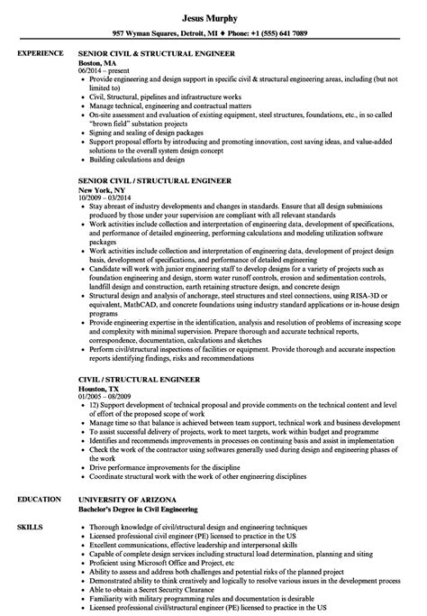 Sample Resume Of Licensed Civil Engineer