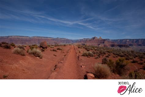 trail to plateau point grand canyon arizona park - Landscape ...