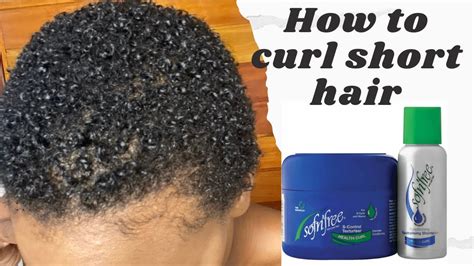 S Curl How To Curl Short Hair Using Texturizer Sofnfree S Control