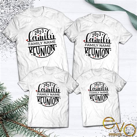 2023 Family Shirt Customized Reunion T-shirt | Lazada PH