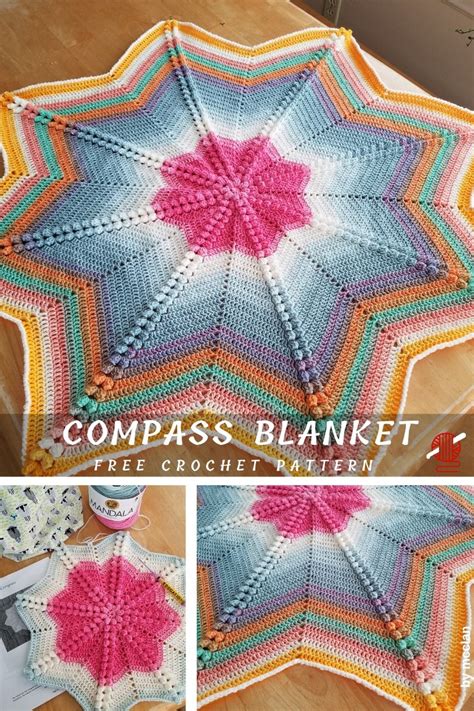 12 Point Star Crochet Blanket Gorgeous Free Pattern Artofit