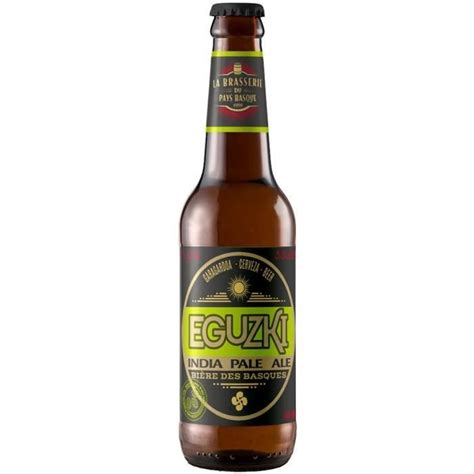 Eguzki Bière IPA Blonde Vol cl La cave Cdiscount