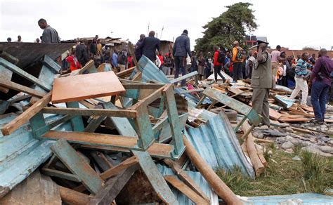 Kenia Al Menos Siete Ni Os Muertos Y Heridos Al Derrumbarse Una