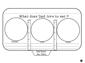 Father S Day Flip Book By Primary World Teachers Pay Teachers