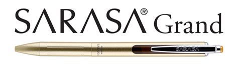 Zebra Pen Sarasa Grand Retractable Gel Ink Pen Rose Gold Barrel