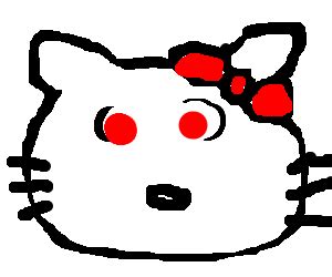 Evil Hello-Kitty - Drawception