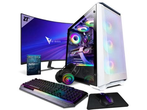 Vibox Viii 76 Pc Gamer Sg Series 27 144hz écran Pack Incurvé Intel I9 11900f Processeur