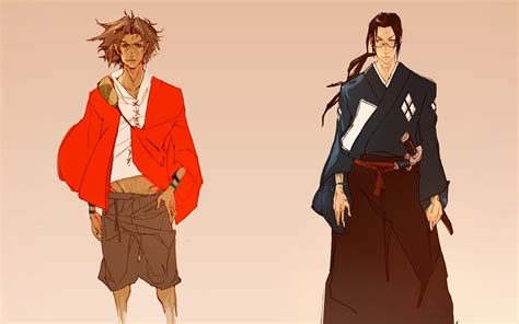 Wallpaper Samurai Champloo Mugen Samurai Champloo Jin Samurai Champloo Anak Laki Laki Anime