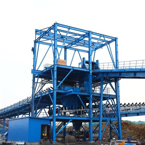 Jis Din Standard Gravity Belt Conveyor For Port Transport China Belt