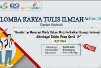 Lomba Karya Tulis Ilmiah Nasional Agent Of Change Contribution