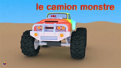 Jeu dassemblage le camion monstre Dessin animé francais Monster