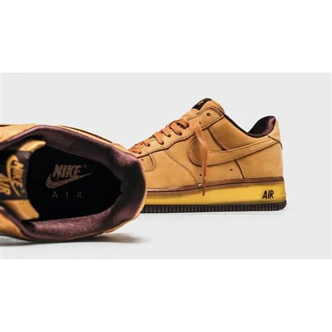 Nike Air Force Low Wheat Dark Mocha Where To Buy Dc The