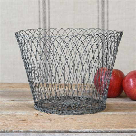 Gracie Oaks Steel Wire General Basket Wayfair