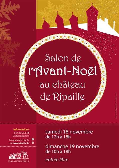 Salon de lAvant Noël CHÂTEAU DOMAINE DE RIPAILLE