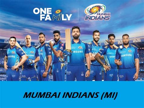 Mumbai Indians (MI) Team Profile For IPL 2020: Mumbai Indians Team 2020 ...