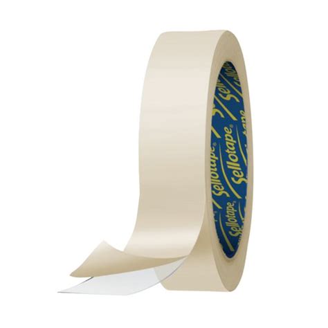 Sellotape Double Sided Tape 12mmx33m Pack Of 12 1447057