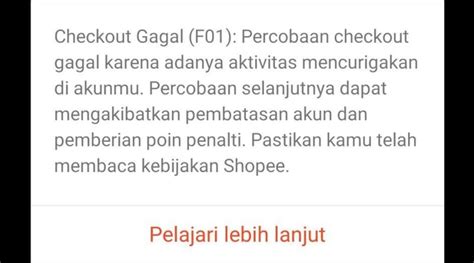 Id Shopee Diblokir Khusus Flash Sale Serba Seribu Saja Tanpa Alasan