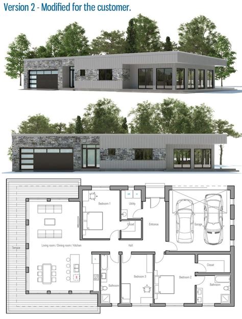 house design contemporary-home-ch183 31 | Small modern house plans ...