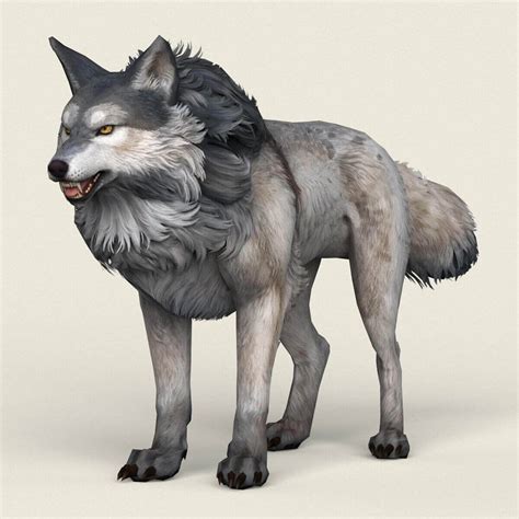 Wolf D Model By Treeworld D