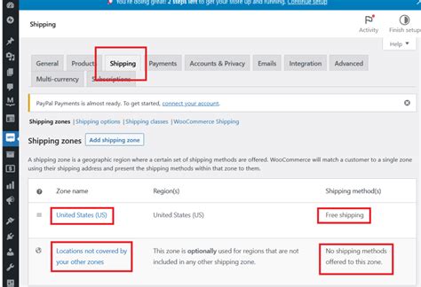 How To Set Up Woocommerce Shipping Options