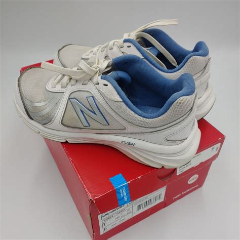 New Balance 496v3 White Athletic Walking Shoes Ww496wb3 Womens Us 7