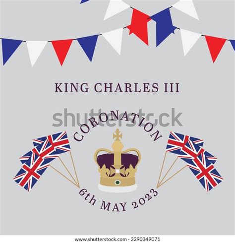 King Charles Iii Coronation Vector Illustration Stock Vector (Royalty Free) 2290349071 ...