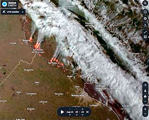 Humo En Buenos Aires Los Incendios En El Delta Del Paraná Provocaron