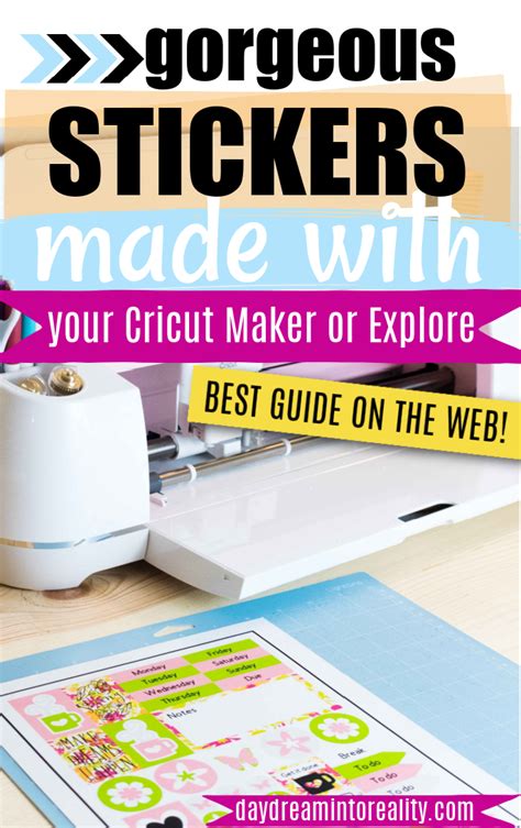 How to make stickers with your cricut free sticker layout templates ...