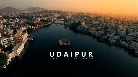 Udaipur Rajasthan 4K Drone Video Udaipur City Udaipur Udaipur