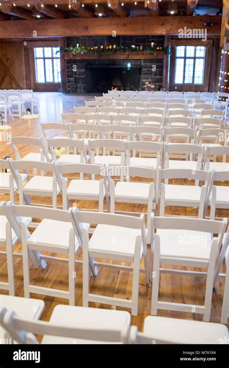 Wedding Ceremony Venue Setup Stock Photo Alamy